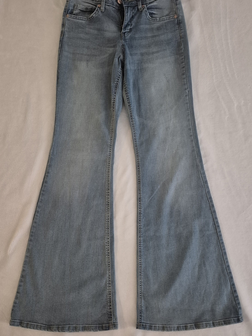 Women’s Light Blue Flared Jeans